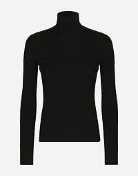 Cashmere turtle-neck sweater