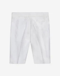 Silk shantung dress pants