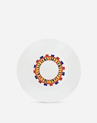 Set 2 Porcelain Dinner Plates