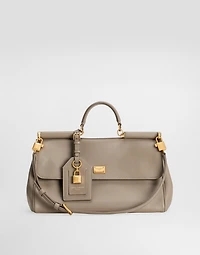 My Sicily handbag in plongé calfskin