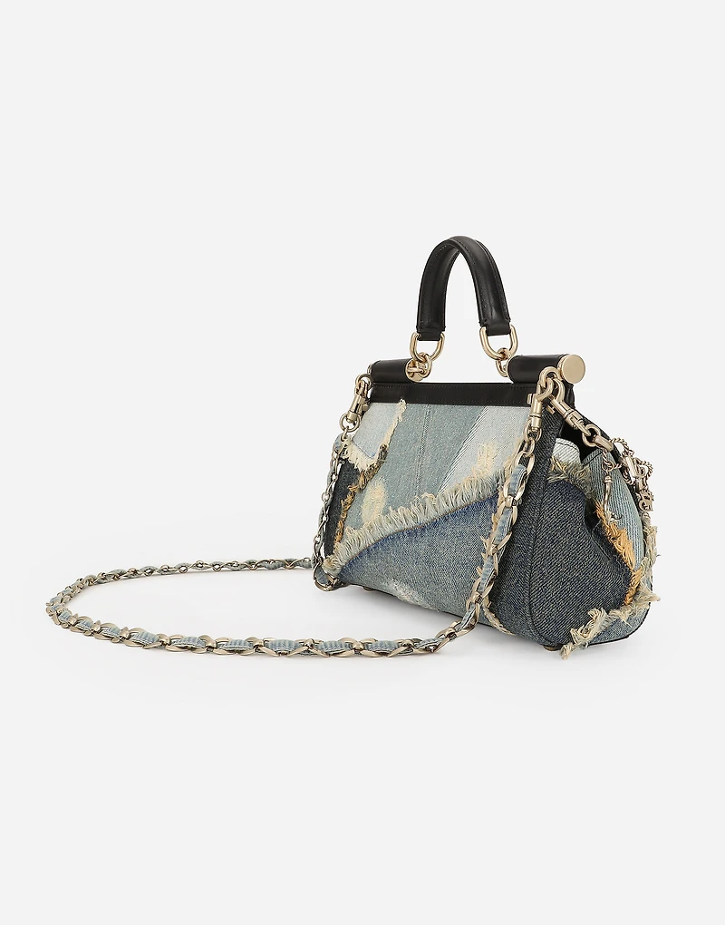 Elongated medium Sicily handbag