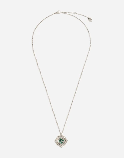 Majolica necklace