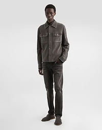 Skinny stretch cotton jeans