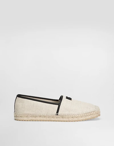 Salt&pepper and nappa espadrilles
