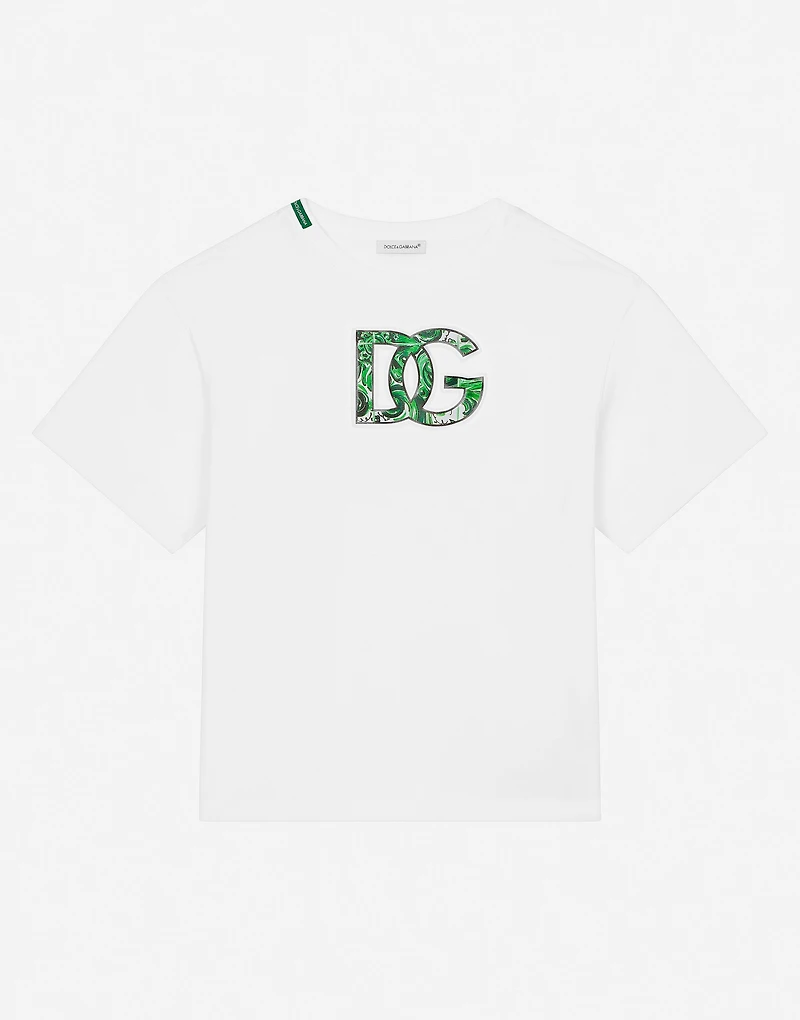 Jersey T-shirt with DG logo