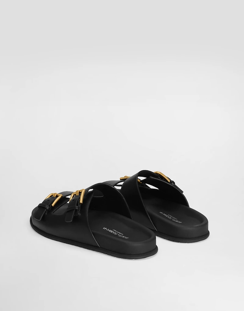 Calfskin sliders