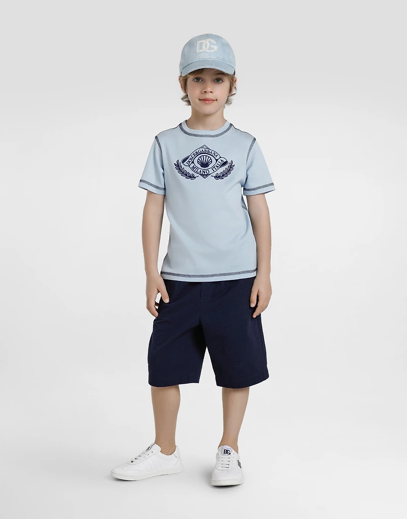 Cotton bermuda shorts