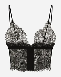 Triangle lace bralette
