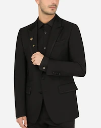 Royal Cufflinks 18-carat white gold and black diamonds