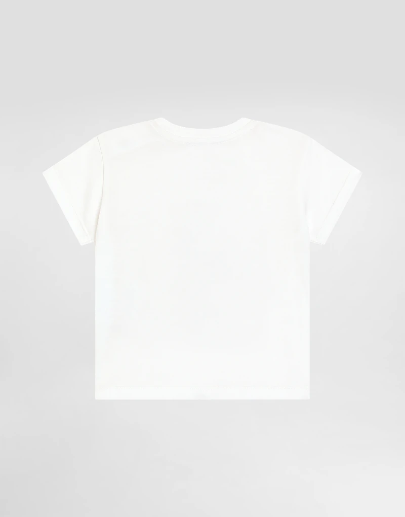 Jersey T-shirt with Dolce&Gabbana logo