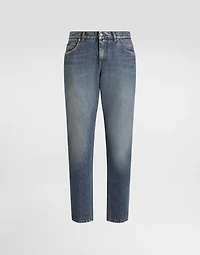 Regular cotton jeans