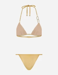 Triangle bikini with DG logo