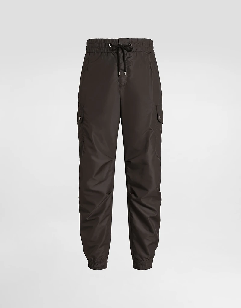 Nylon canvas cargo trousers