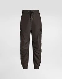 Nylon canvas cargo trousers