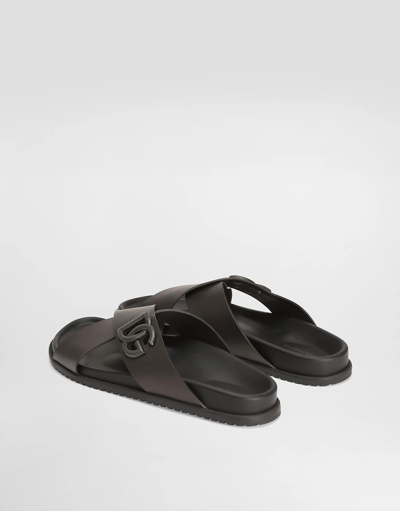 Calfskin sandal