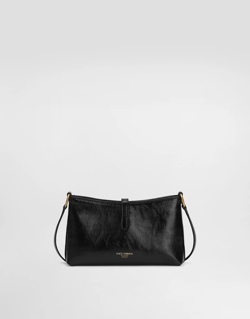 Lock shoulder bag in calfskin