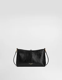 Lock shoulder bag in calfskin