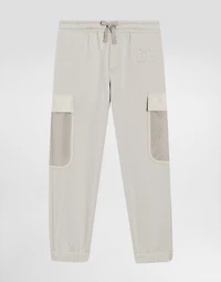 DG embossed logo fleece trousers