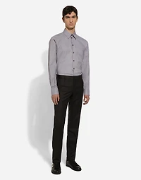 Cotton Martini-fit shirt