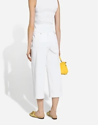 Gabardine culottes
