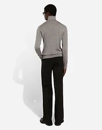 Cashmere turtle-neck sweater