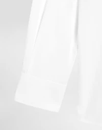 Poplin shirt with DG embroidery
