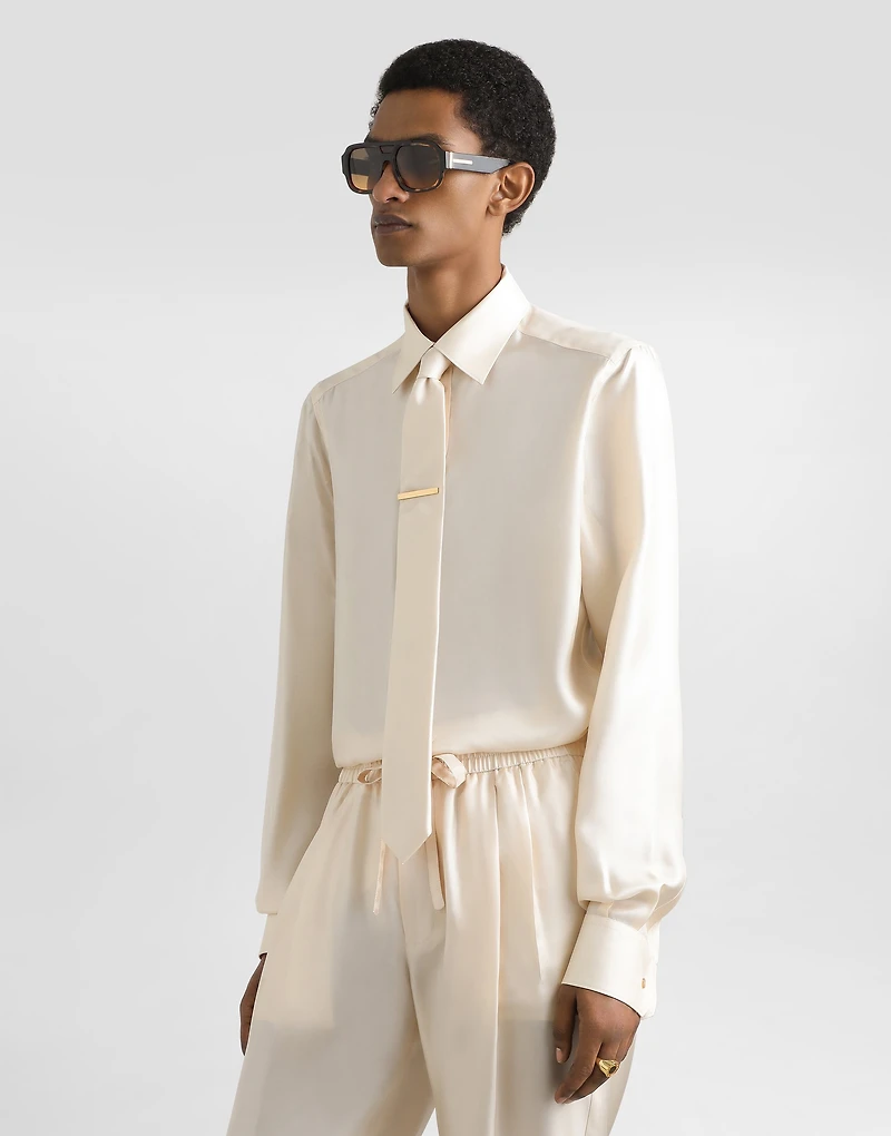 Martini shirt silk twill