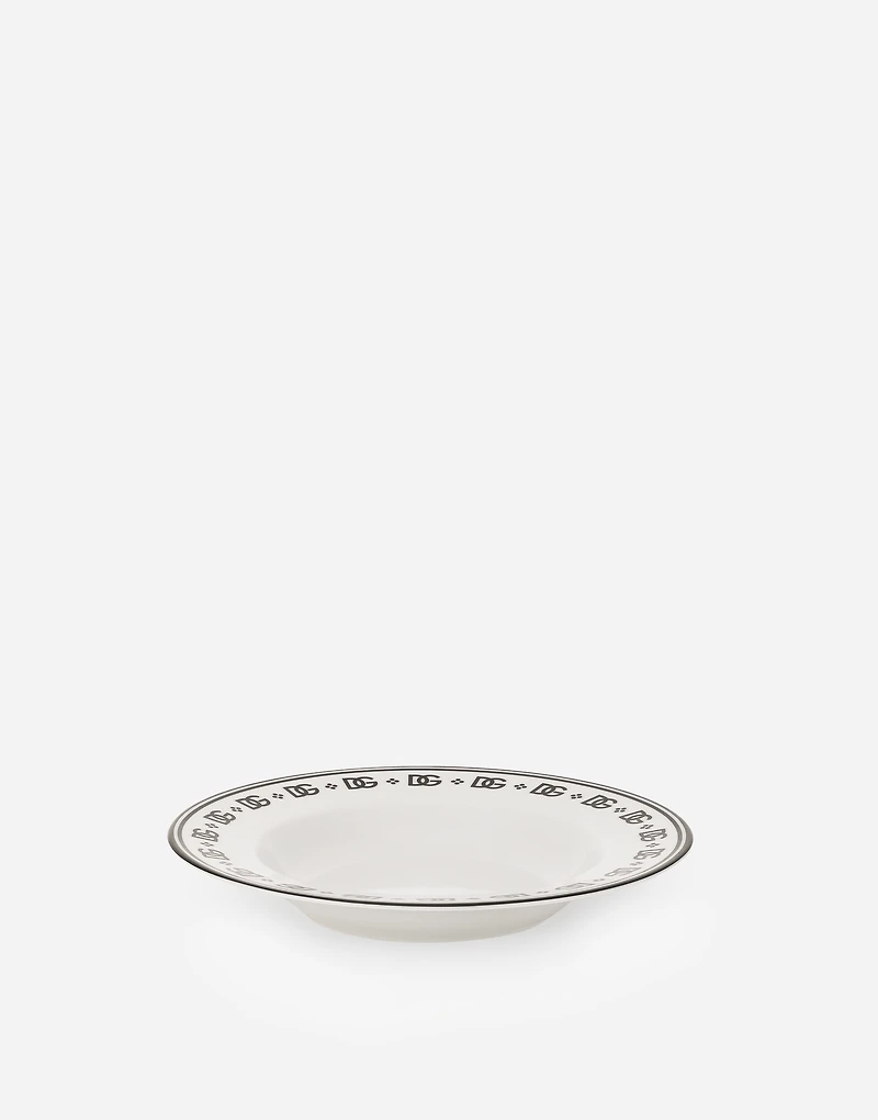 Set 2 Porcelain Soup Plates