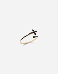 Sicily Bracelet
 18-carat yellow gold and black sapphires