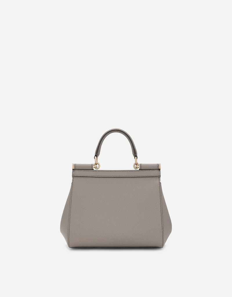 Medium Sicily handbag in Dauphine leather