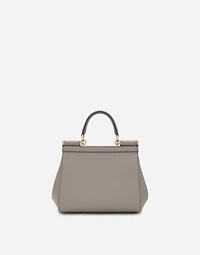 Medium Sicily handbag in Dauphine leather