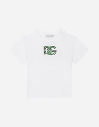 Jersey T-shirt with DG logo