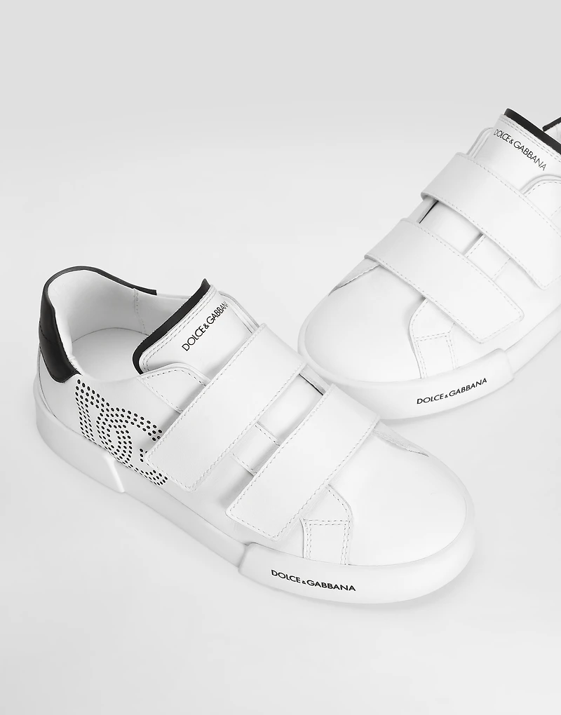 Nappa calfskin sneakers