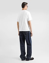 Cotton T-shirt with Vespa print