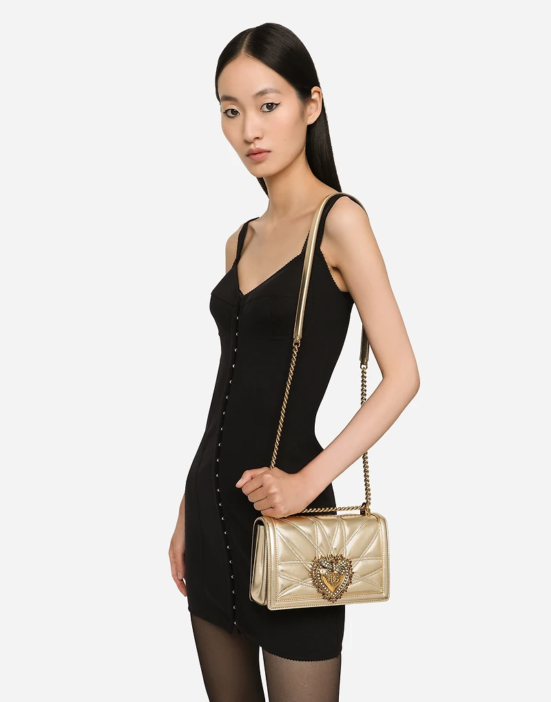 Medium Devotion bag in quilted nappa leather