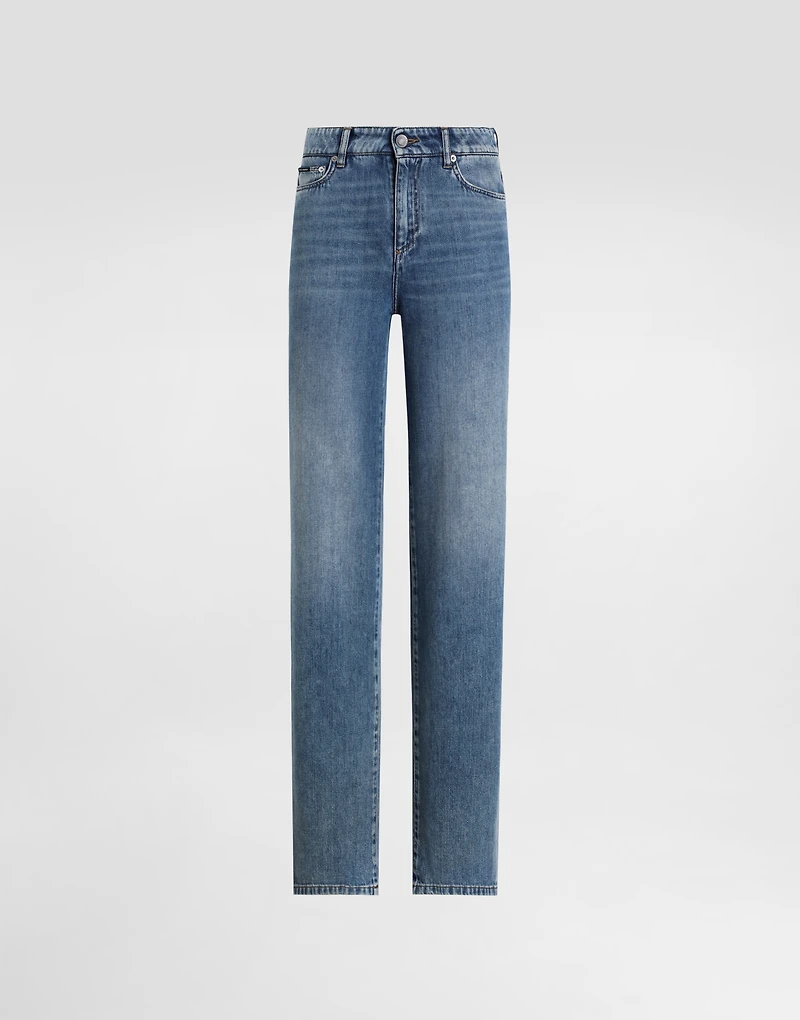 Denim cigarette jeans