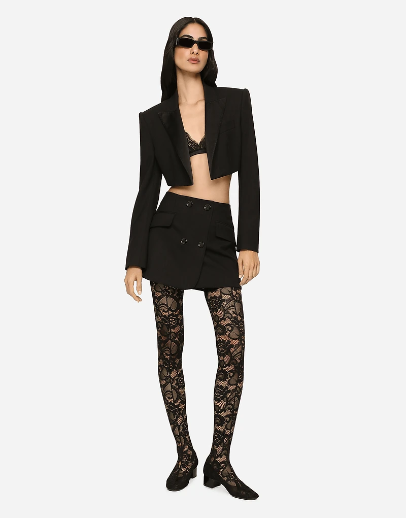 Twill Spencer blazer