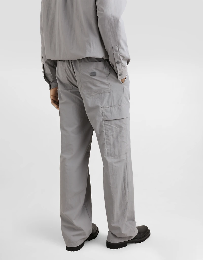 Technical fabric cargo pants