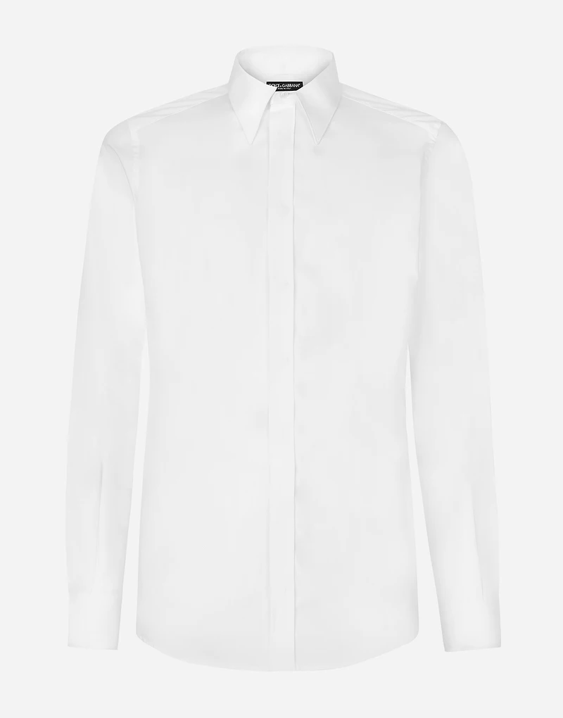Cotton Martini-fit shirt