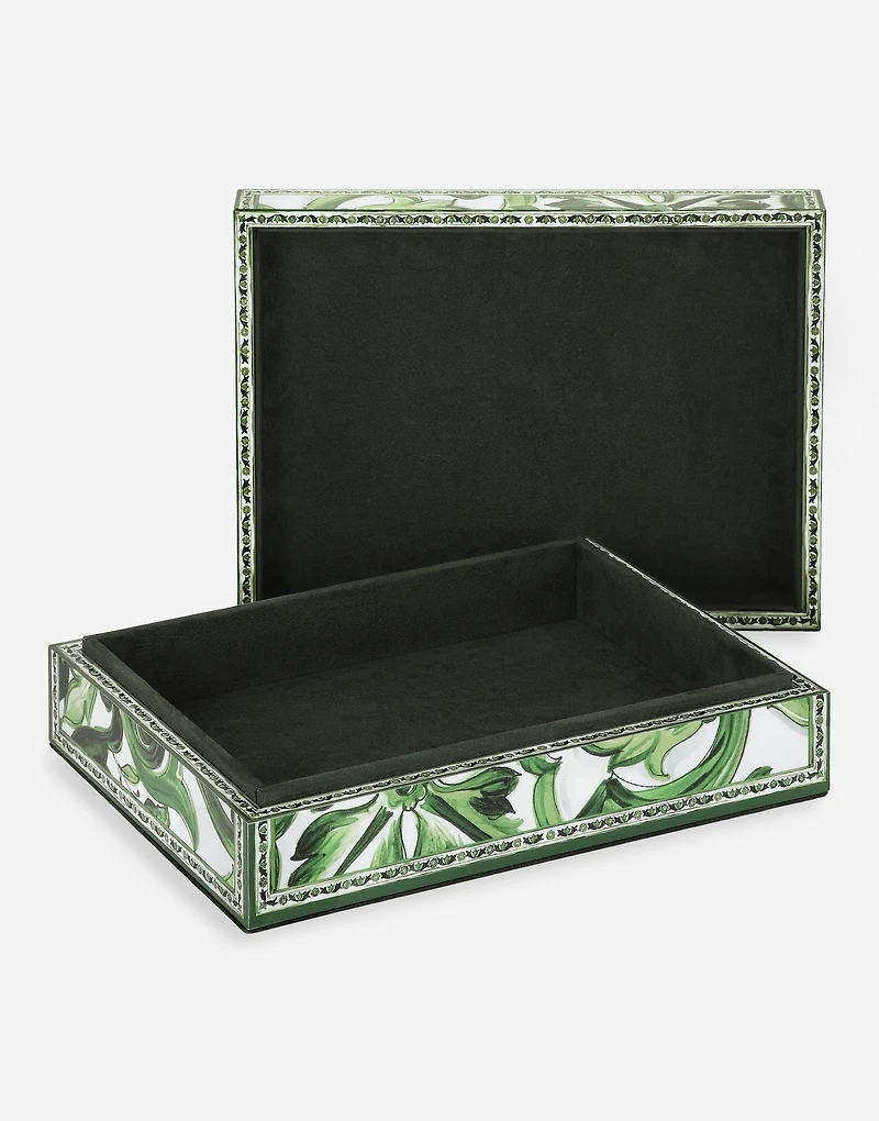 Large Decorated Plexiglass Box
