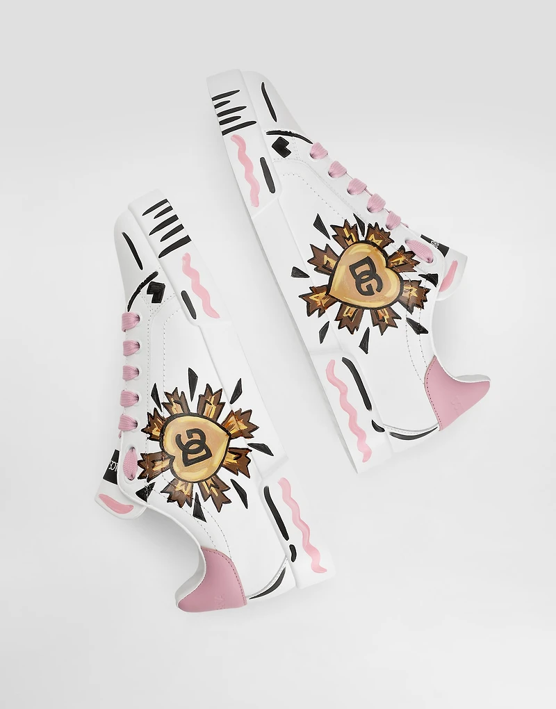 Portofino light strobel nappa calfskin sneakers