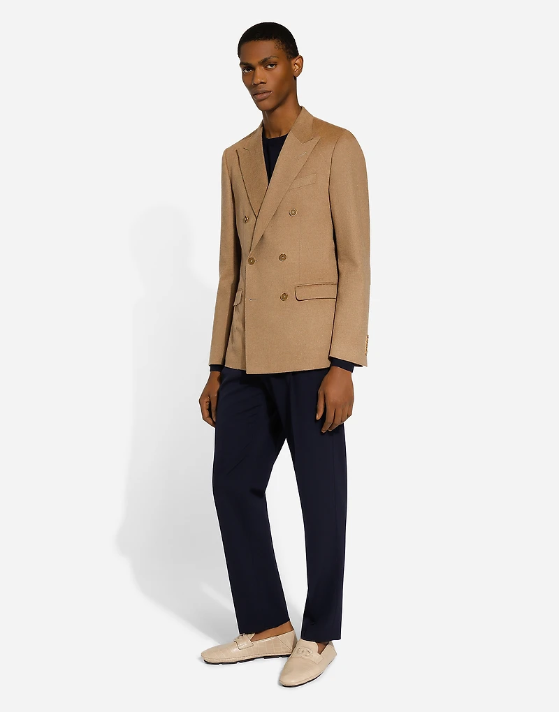 Tailored stretch twill pants