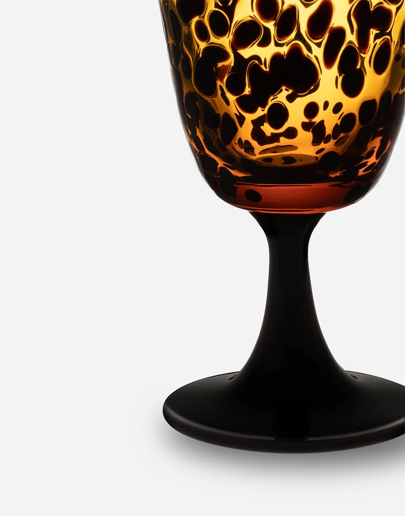 Hand-Blown Murano Wine Glass