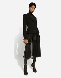 Single-breasted wool Dolce jacket