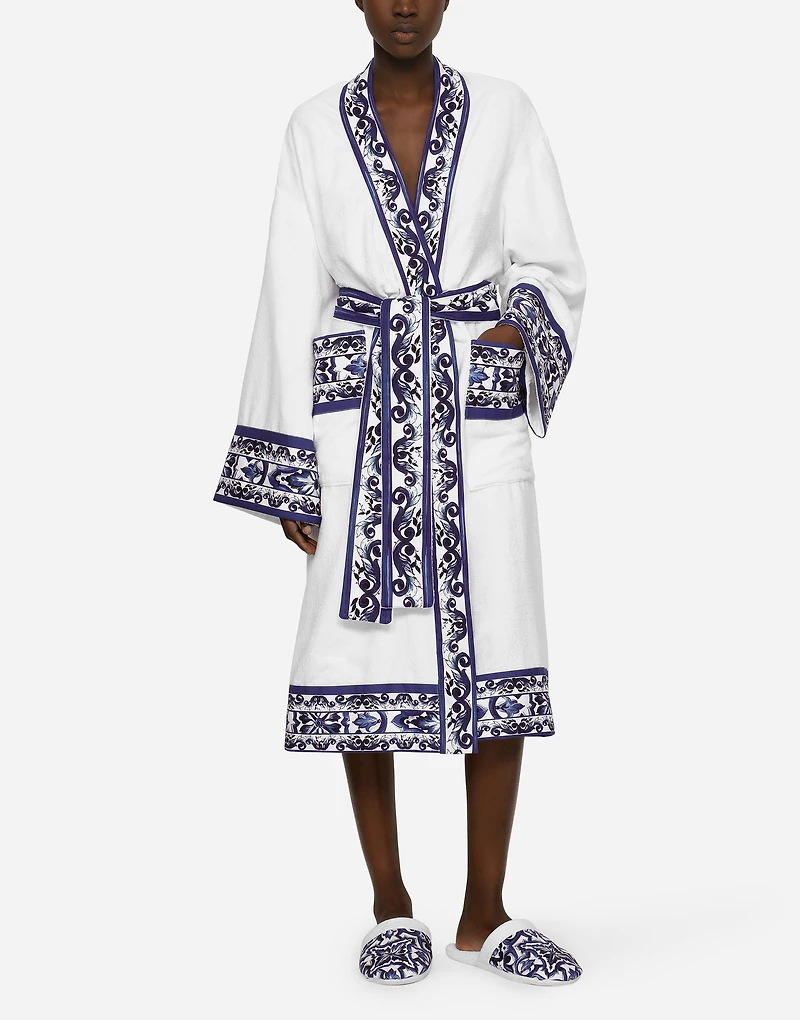 Cotton Terry Bathrobe