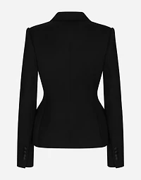 Double-breasted Dolce tuxedo jacket double stretch wool