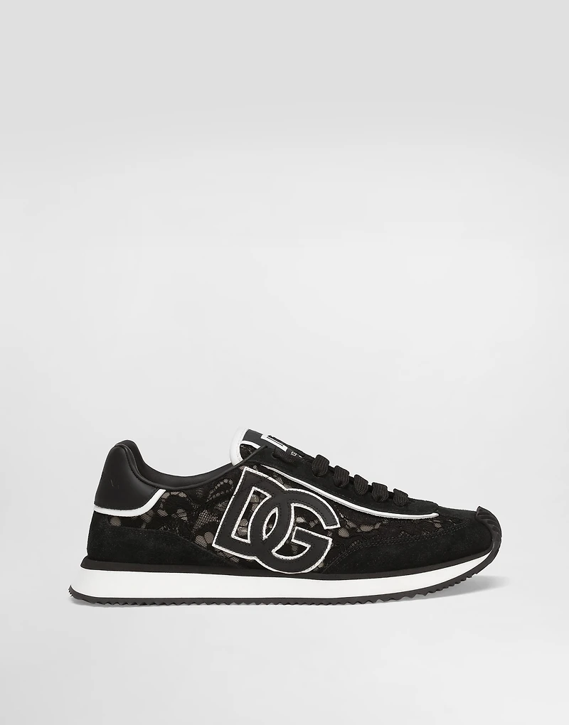 DG Cushion sneakers calfskin and fabric