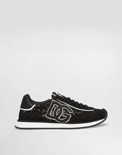 DG Cushion sneakers calfskin and fabric