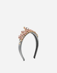 Headband with all over jewellery application