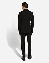 Double-breasted wool jacket